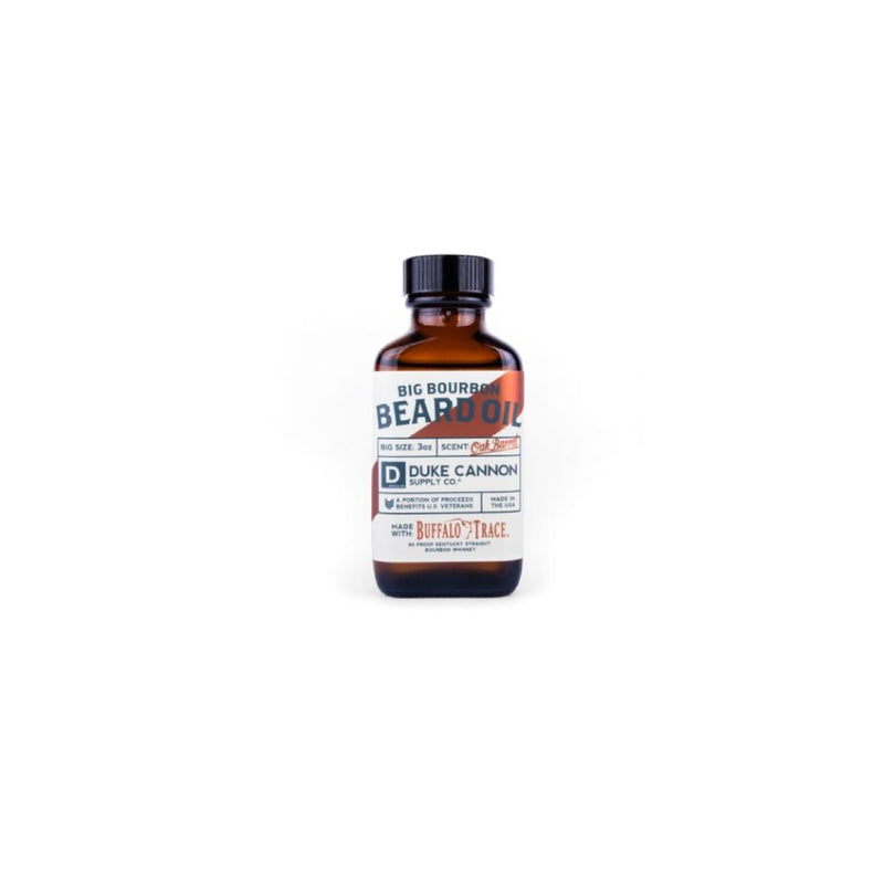 Duke Cannon Big Bourbon Beard Oil 3 oz 1 pk