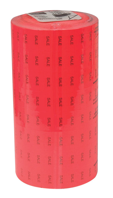 Pricing Tool Adhesive Backed Red Price Tags 0 each