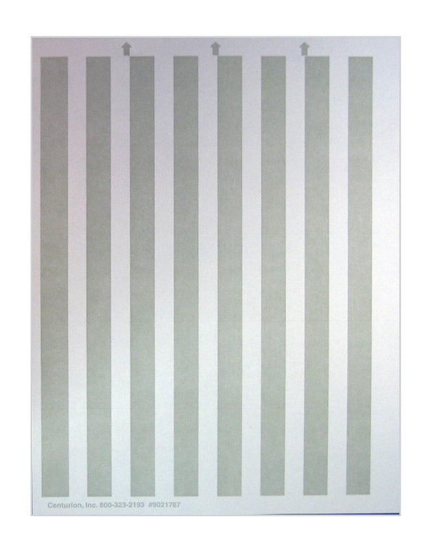 Laser Printer Adhesive Backed Gray Bin Tag Labels - Sheet 0 each