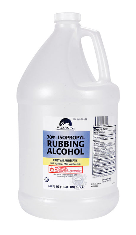 Swan 70% Isopropyl Rubbing Alcohol 1 gal 1 pk