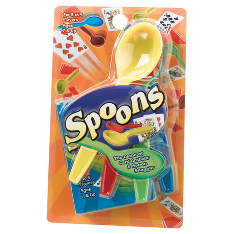 PlayMonster Spoons Card Game Multicolored