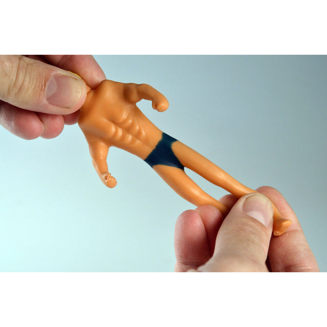 Super Impulse Worlds Smallest Stretch Armstrong Rubber Multicolored