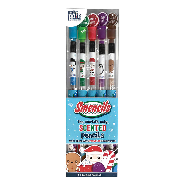 Scentco Smencils #2HB Scented Pencil 5 pk