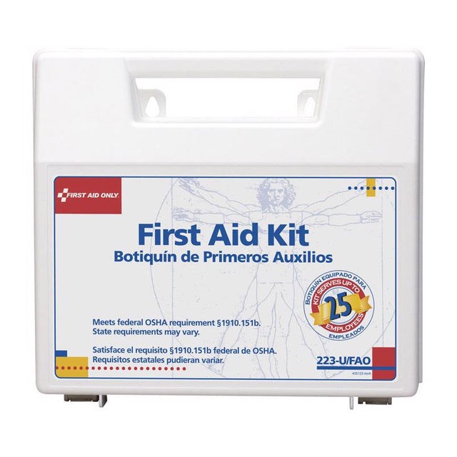 First Aid Only 25 Person First Aid Kit 107 ct