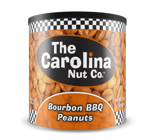 Carolina Nut Co. Bourbon BBQ Peanuts 12 oz Can