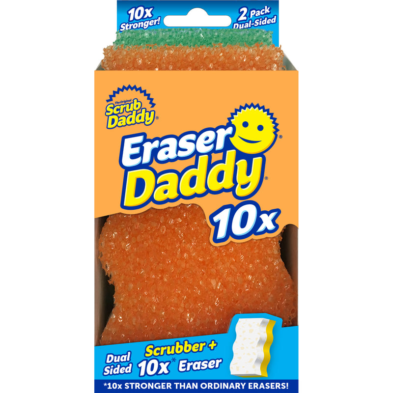 Scrub Daddy Eraser Daddy Heavy Duty Eraser Sponge For Bath and Tile 2 pk