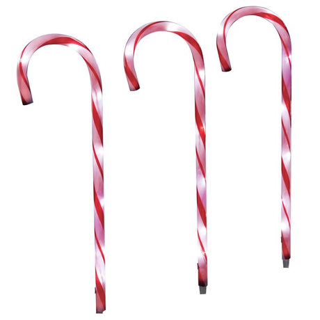 Celebrations Clear Candy Cane 27 in. Pathway Decor