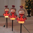 Celebrations Incandescent Clear Snowman 24 in. Pathway Decor