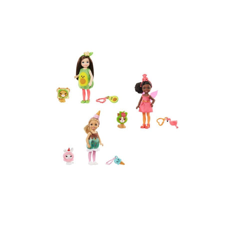 Mattel Barbie Chelsea Costume Doll Plastic Assorted