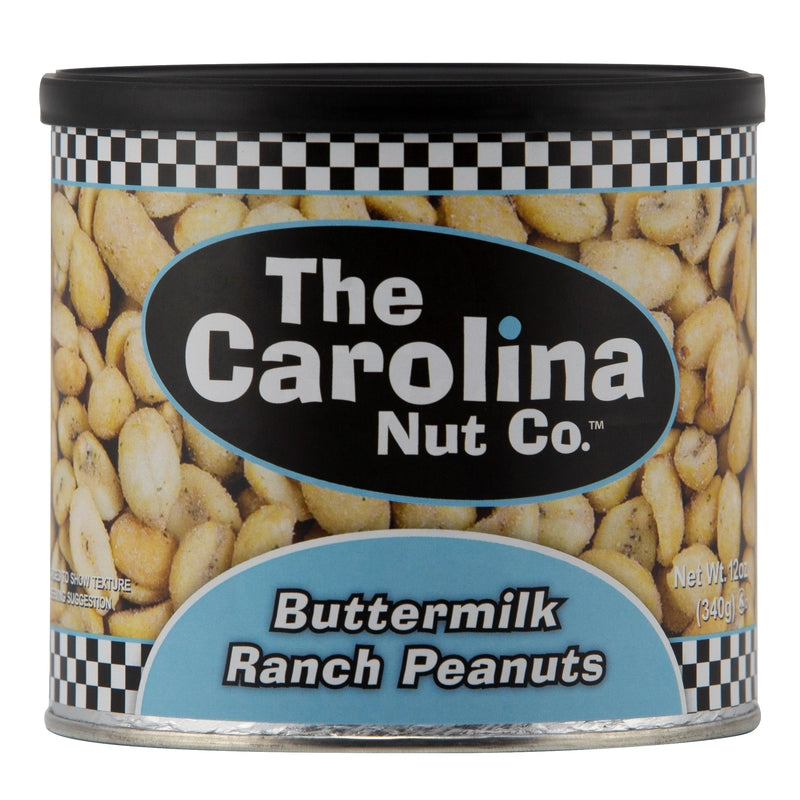 Carolina Nut Co. Buttermilk Ranch Peanuts 12 oz Can