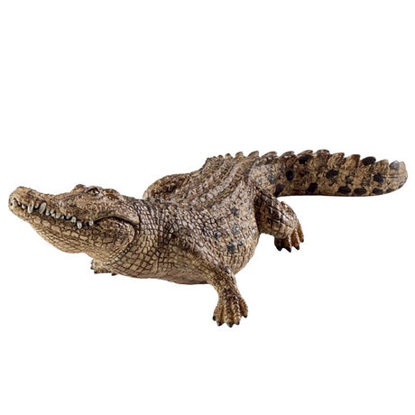 Schleich Wild Life Crocodile Toy Plastic Brown