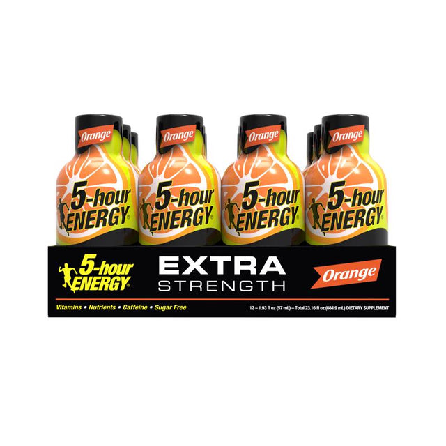 5-hour Energy Extra Strength Sugar Free Orange Energy Shot 1.93 oz