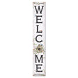 My Word! Multicolored Wood 46.5 in. H Welcome Birdhouse Porch Sign