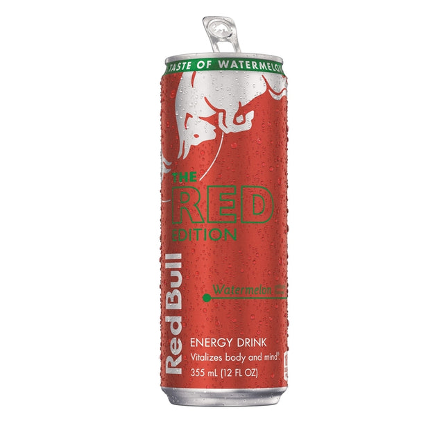 Red Bull The Red Edition Watermelon Energy Drink 12 oz