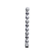Decoris Silver Shatterproof Baubles Ornaments 2 in.