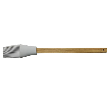 Home Plus Gray Bamboo/Silicone Basting Brush