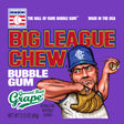 Big League Chew Grape Bubble Gum 2.12 oz