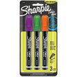 Sharpie Assorted Medium Tip Chalk Marker 3 pk