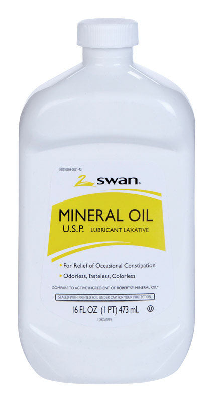 Swan Mineral Oil 16 oz 1 pk