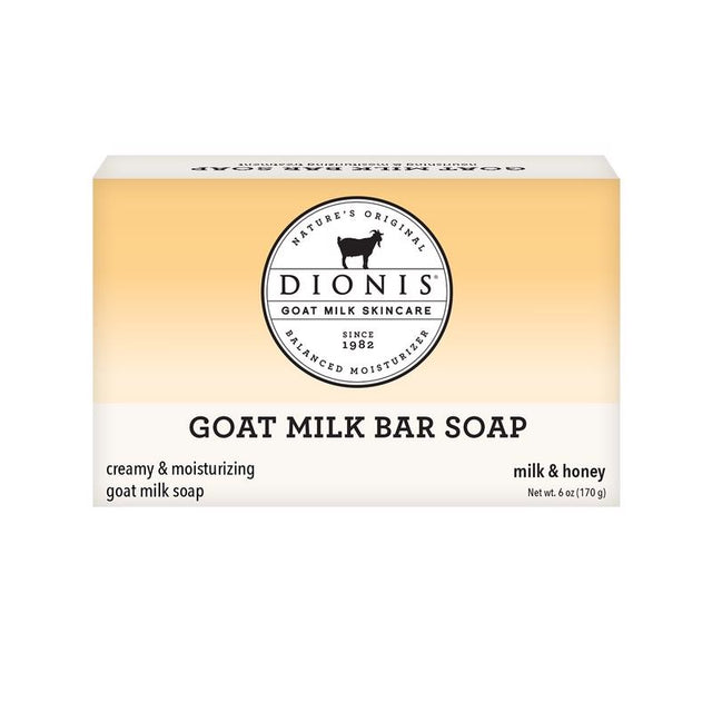 Dionis Goat Milk Milk & Honey Scent Soap Bar 6 oz 1 pk