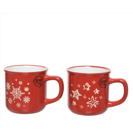 KitchenGoods Assorted Christmas Mugs 1 pk