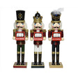 Decoris Multicolored Assorted Nutcracker 15 in.