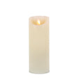 Gerson LED Bisque Aurora Flame Candle 8 in.