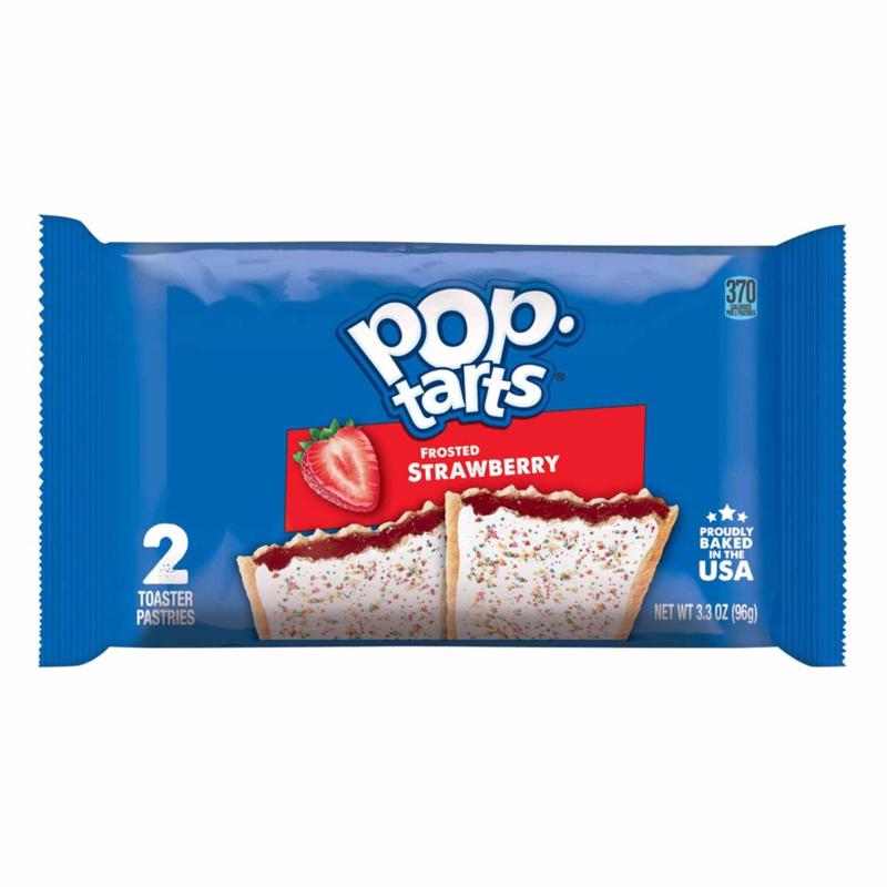 Pop-Tarts Strawberry Toaster Pastries 3.3 oz Bagged