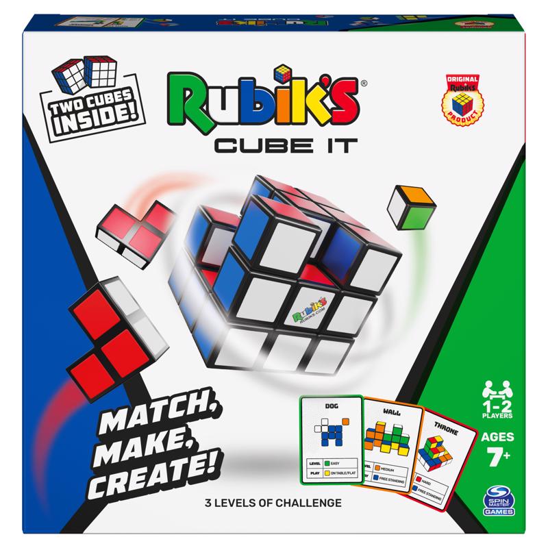 Spin Master Rubik's Cube It Puzzle Cube Multicolored