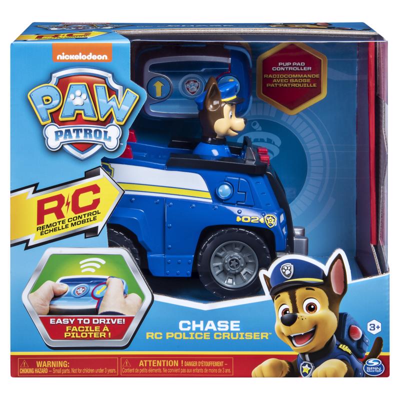 Spin Master Paw Patrol Chase Remote Control Police Cruiser Multicolored