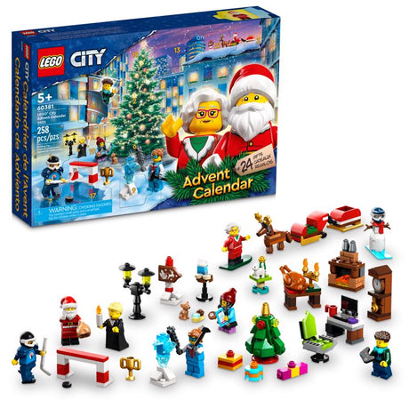 LEGO City Advent Calendar ABS Plastic Multicolored 287 pc