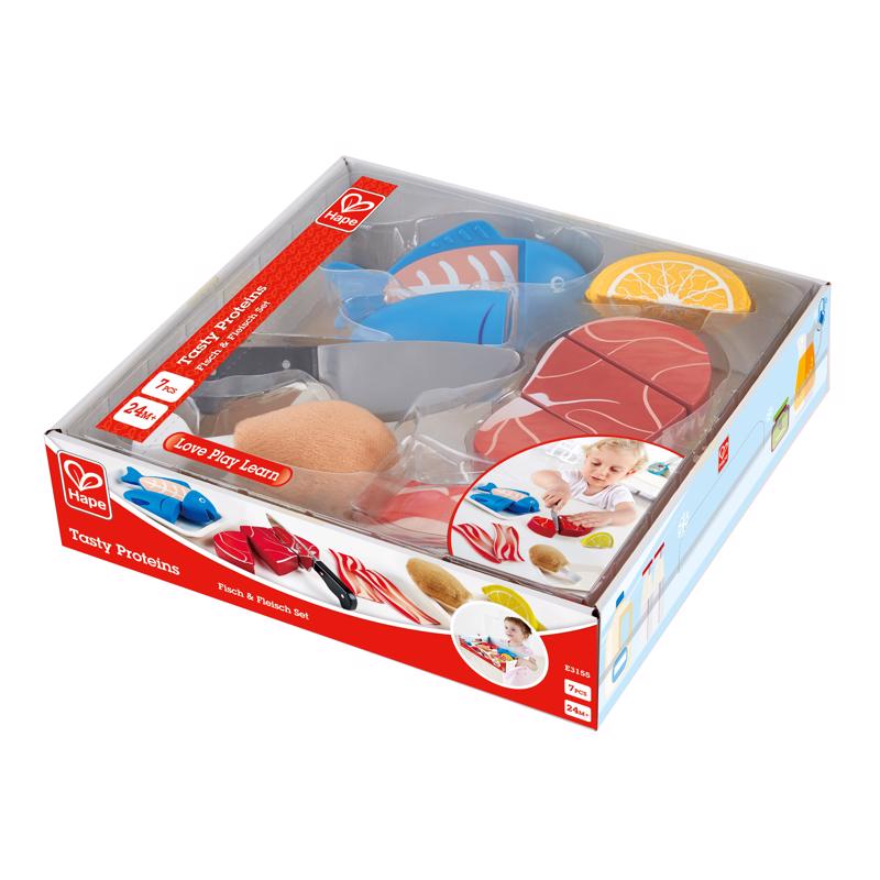 Hape Tasty Proteins  Toy 7 pc