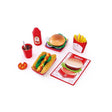 Hape Fast Food Set Wood 27 pc