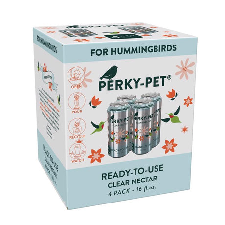 Perky-Pet Hummingbird Sucrose Nectar 4 pk