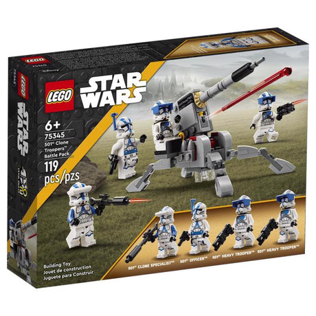 LEGO Star Wars Clone Troopers Battle Plastic Multicolored 119 pc