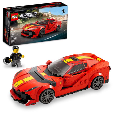 LEGO Speed Champions Ferrari Race Car Plastic Multicolored 261 pc