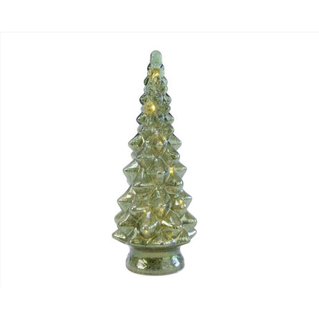 Lumineo Green Lighting Christmas Tree 13 in.