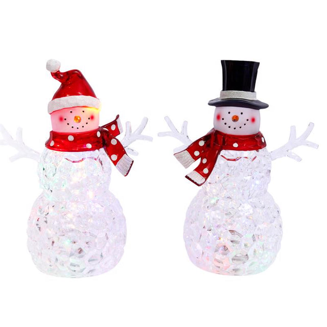 Gerson LED Assorted Acrylic Lighted Figurine 12 in.