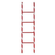 Celebrations Red/White Holiday Stripe Ladder 48 in.