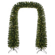 Celebrations 8 ft. L LED Prelit Warm White Tree Arch Garland