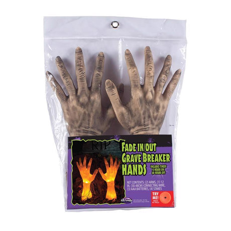 Fun World Grave Breaker Arms Halloween Decor