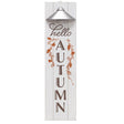 Dyno White 1 ct Prelit Hello Autumn or Enter If You Dare Porch Leaner Sign Porch Signs