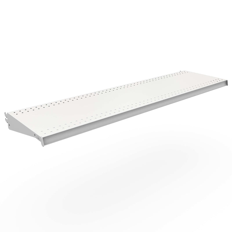 Lozier 48 in. W X 13 in. D Cool White Metal Shelf 1 pk