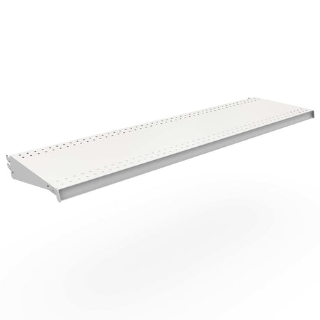 Lozier 48 in. W X 13 in. D Cool White Metal Shelf 1 pk