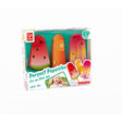 Hape Popsicles Set Wood Assorted 6 pc