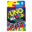 Mattel Uno All Wild! Card Game Multicolored