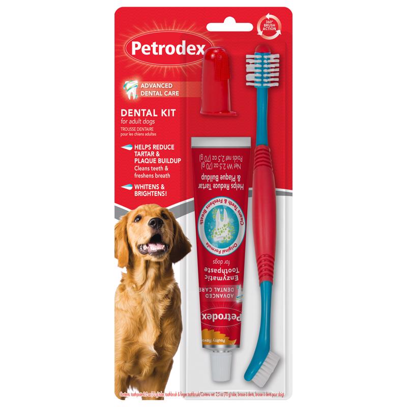 Sentry Petrodex Dog Oral Care Dental Kit