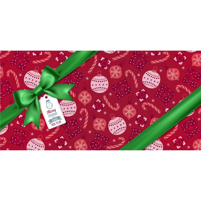 Celebrations Merry Christmas and Happy New Year 7 ft. x 16 ft. Garage Door Cover