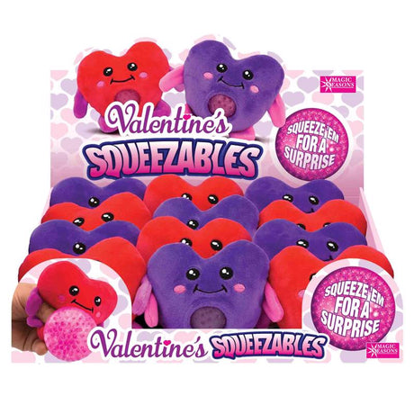 Shawshank LEDz Valentines Squeezable Sponge Assorted 1 pc