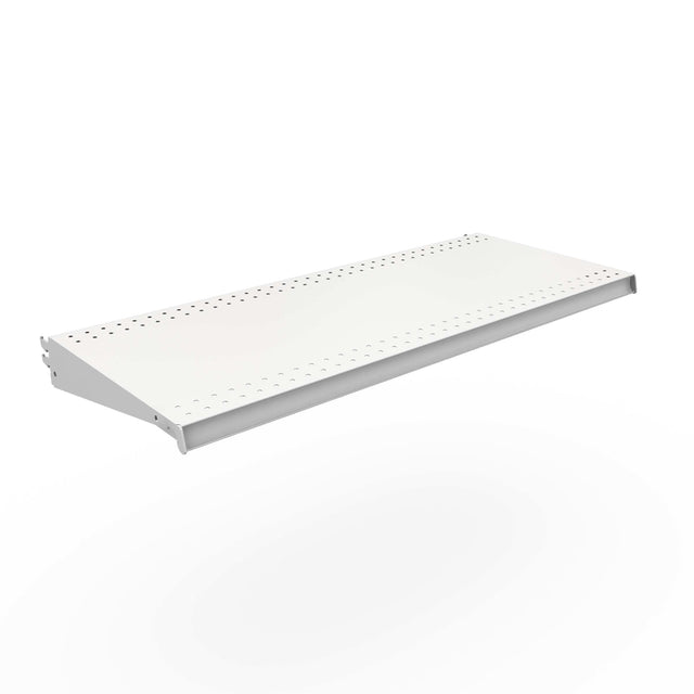 Lozier 36 in. W X 15 in. D Cool White Steel DL Style Shelf 2 pk